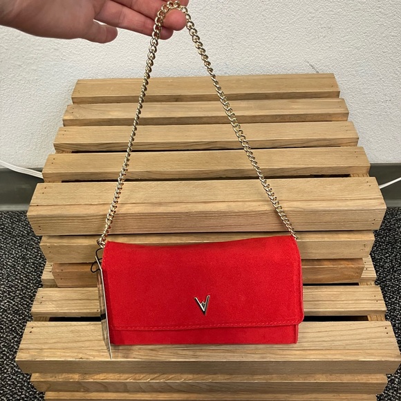 Vanessa Williams Genuine Suede Clutch - Picture 1 of 4